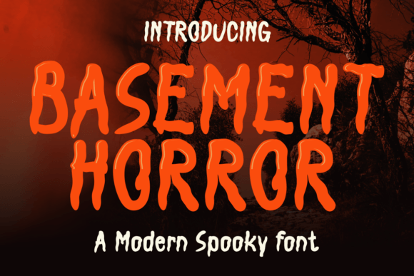 Basement Horror Typeface Review for Web Designers