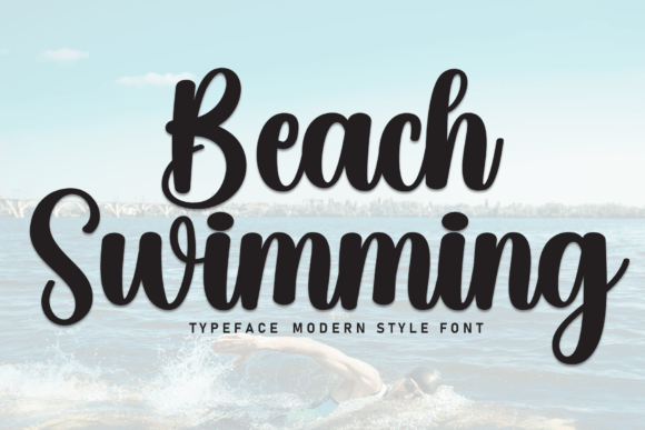 Beach Swimming: The Handwritten Typeface for Modern Web Design