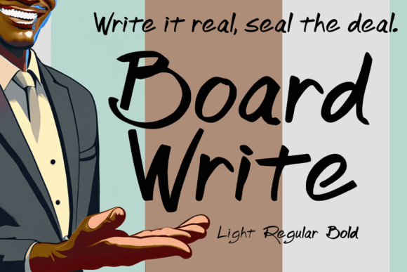 Boardwrite: The Whiteboard Typeface That Elevates Editorial Design
