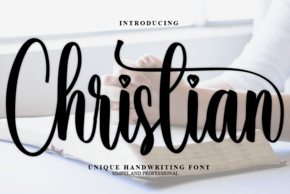Christian: The Handwritten Typeface That Elevates Brand Identity