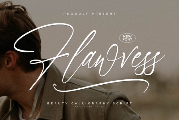 Flawvess: A Premium Script Font That Elevates Campaign Visuals
