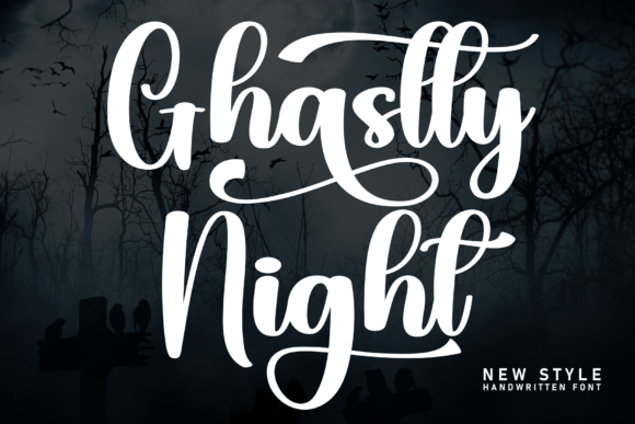 Ghastly Night: A Handwritten Font That Makes Your Brand Feel Human