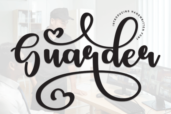 Guarder: The Handwritten Typeface That Elevates Small Business Branding