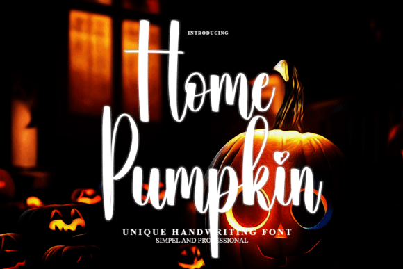 Home Pumpkin: A Delicate Handwritten Font for Authentic Brand Identity