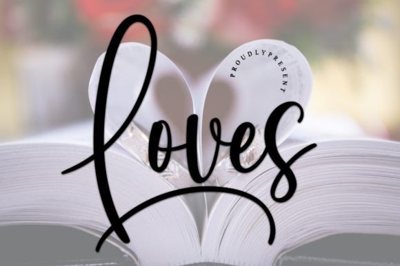 Loves: The Handwritten Typeface That Elevates Modern Web Design