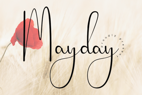 Mayday: The Friendly Handwritten Typeface for Real Branding