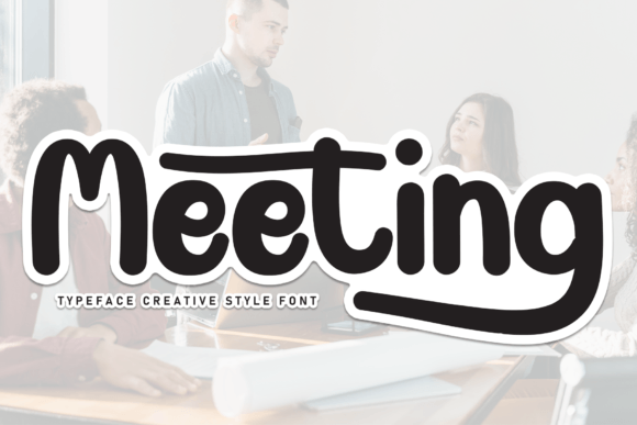 Meeting: A Handwritten Display Font for Modern Web Design