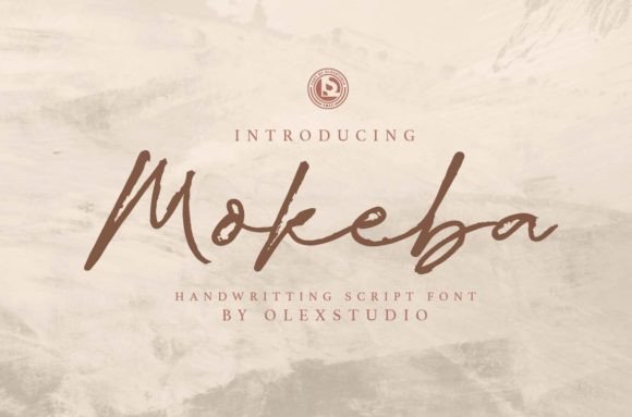 Mokeba: A Handwritten Font for Editorial Warmth and Personality