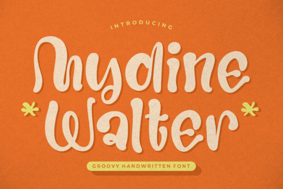Mydine Walter: The Groovy Handwritten Font for Authentic Brand Identity