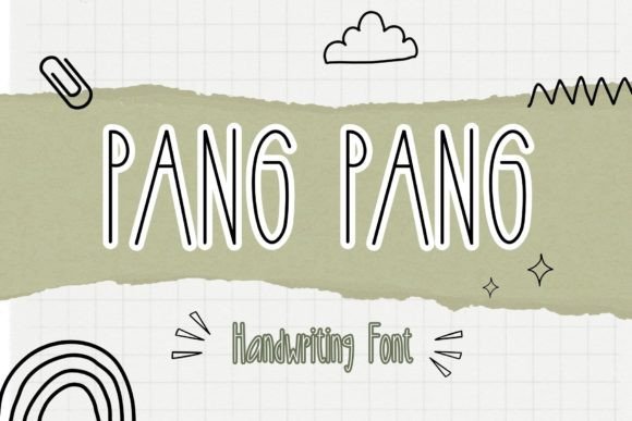 Pang Pang: A Delicate Handwritten Typeface for Editorial Design
