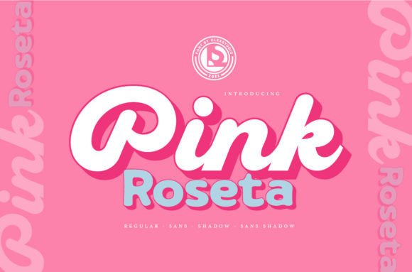Pink Roseta: A Handwritten Font for Gentle Editorial Moments