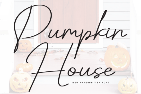 Pumpkin House: The Handwritten Typeface for Modern Web Design