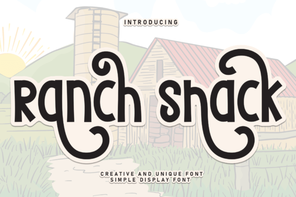 Ranch Shack: The Handwritten Font for Authentic Editorial Design