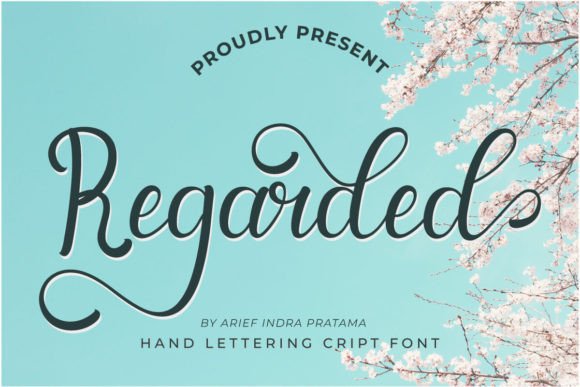 Regarded: The Script Typeface That Elevates Campaign Visuals