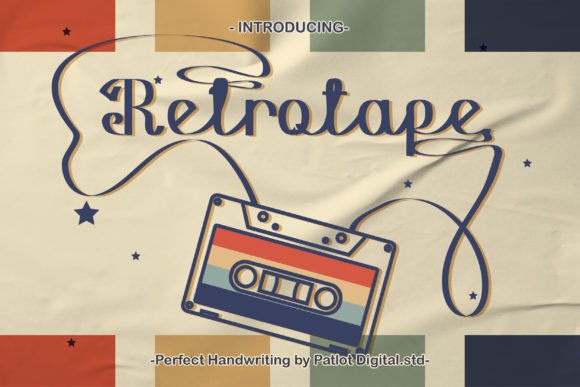 Retro Tape: A Handwritten Typeface That Brings Warmth to Digital Design