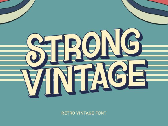 Strong Vintage: The Premium Script Font for Scroll-Stopping Campaigns