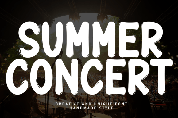 Summer Concert: The Handwritten Typeface That Elevates Campaign Visuals