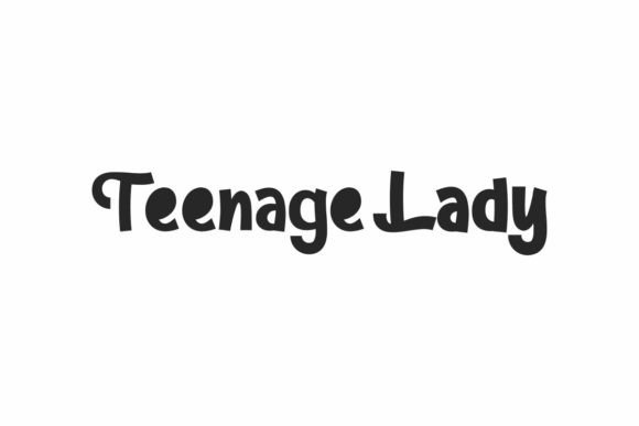 Teenage Lady Font: A Playful Handwritten Typeface for Digital Branding
