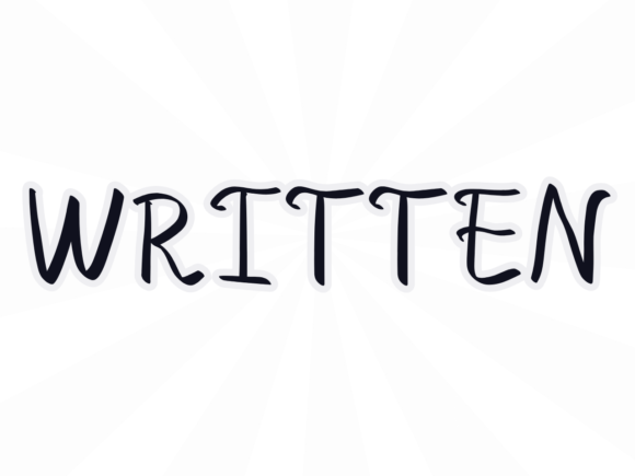 Written: The Timeless Handwritten Typeface for Your Craft Brand